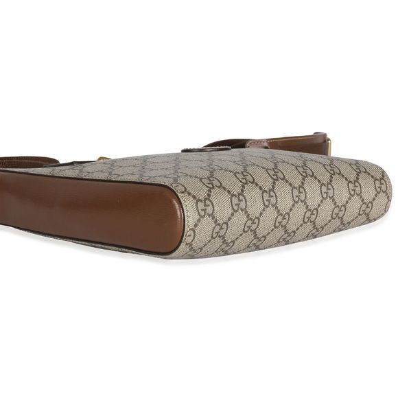 Gucci Beige GG Supreme Small Messenger Bag - Picture 6 of 6